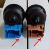 For Peugeot Partner 1007 Citroen C2 C3 Xsara Picasso Berlingo 185526 6545.KS  New Electric Rearview Mirror Control Switch Knob