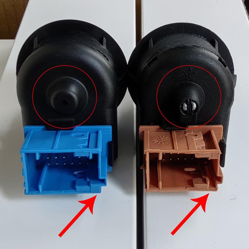 For Peugeot Partner 1007 Citroen C2 C3 Xsara Picasso Berlingo 185526 6545.KS New Electric Rearview Mirror Control Switch Knob