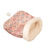 Pet Supplies Cat Sleeping Bag Pocket Type Cartoon Cat Nest Cold Resistant Comfortable Winter Cat Bed for Cats Dogs