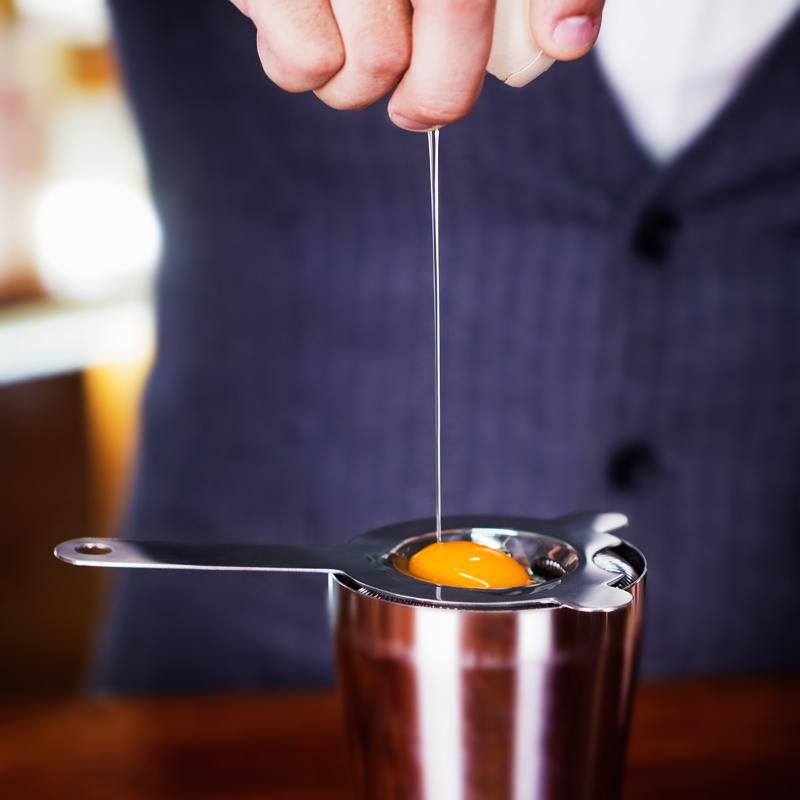 Коктейльный барный стрейнер Spring Hawthorn Strainer с 2 зубцами Инструменты для бармена
