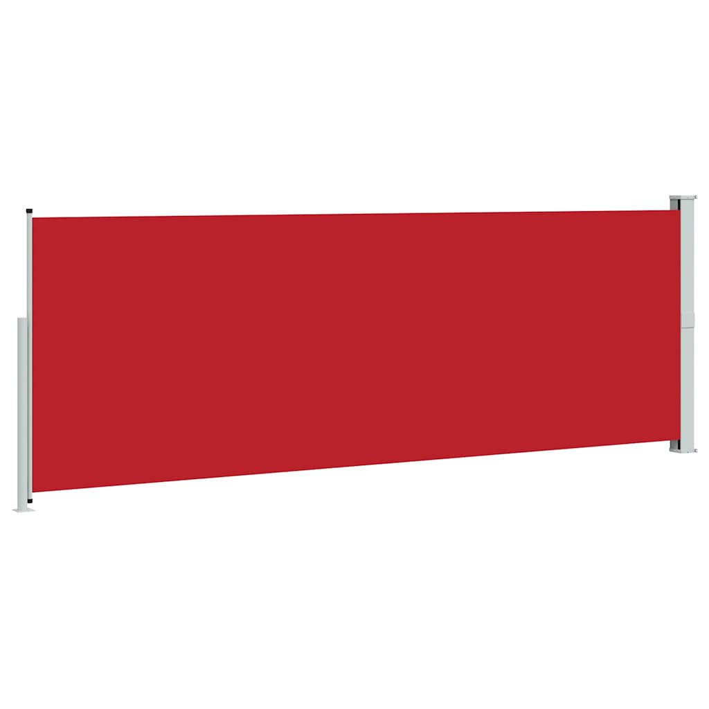 Retractable Side Awning 160x500 cm Red