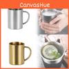 Insulated Steel Stainless Mug Lid Coffee Double Layer Anti Slip Cup Drinking