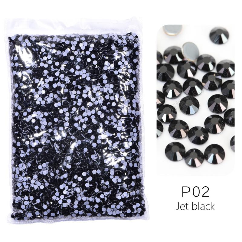 Крупная упаковка Единообразная имитация стекла Австрийский горячий бриллиант, Дно с термоклеем Сделай сам Одежда Обувь и Головные уборы Ювелирные изделия Стразы