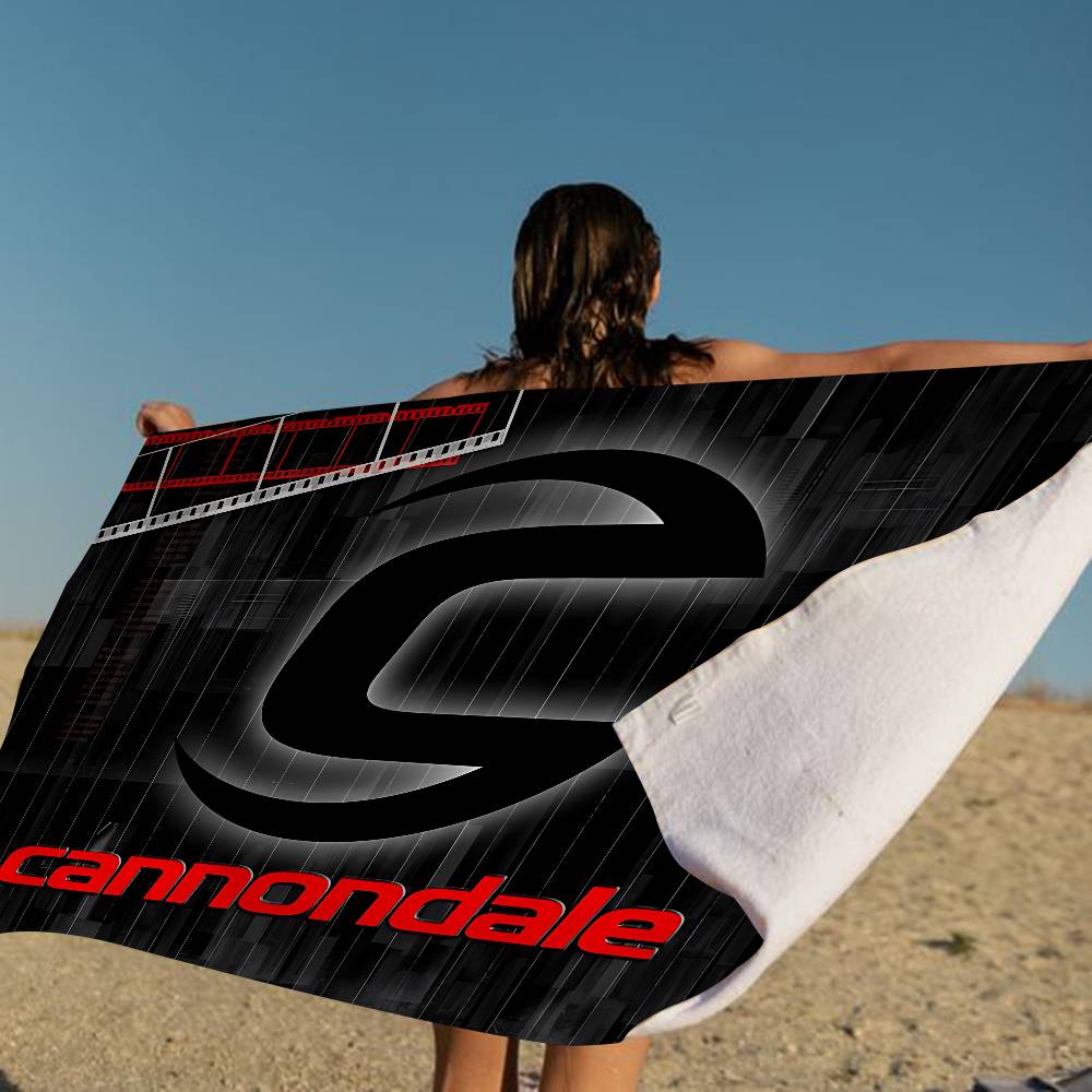 Пляжное полотенце Cannondale с принтом из микрофибры, для скалолазания, йоги, пляжа, плавания, бега, впитывающее, мягкое полотенце