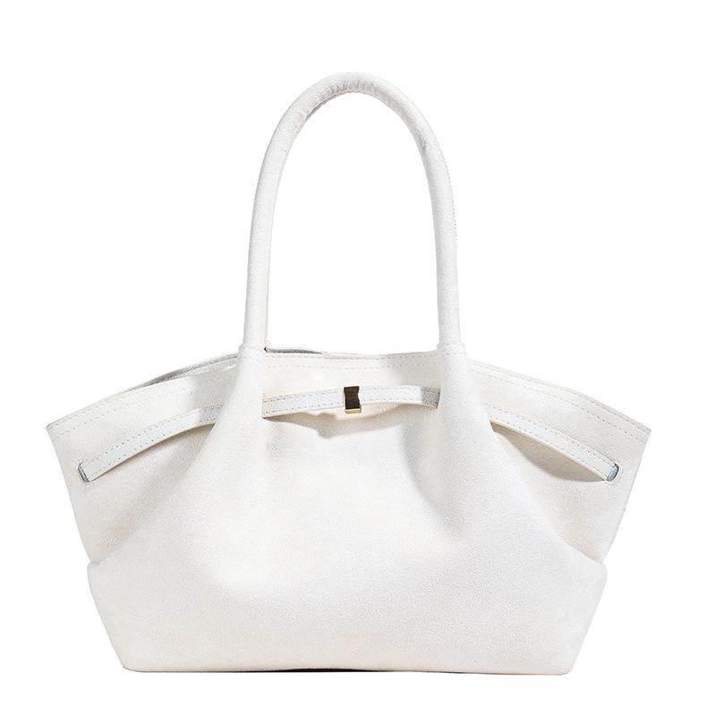 2025 Женская ретро матовая сумка-тоут: Высококлассная, простая, одноплечевая сумка