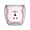 Cartoon Double Layer High Borosilicate Glass Bear Cup Insulated Coffee Macchiato Drink Cup