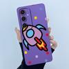 Funny Cool Cat Dog Silicone Phone Case For Samsung Galaxy A16 A26 A36 A56 5G Bumper Matte Protective Soft Back Cover Shell Capas