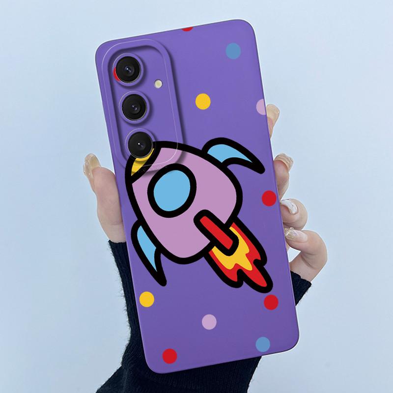 Funny Cool Cat Dog Silicone Phone Case For Samsung Galaxy A16 A26 A36 A56 5G Bumper Matte Protective Soft Back Cover Shell Capas
