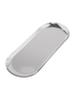 Practical Oval Stainless Steel Tray Perfect for Serving Snacks or Drinks