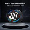 H2 GPS Спидометр Цифровой Спидометр GPS HUD Универсальный Для Всех Автомобилей Head Up Display Скорость Автомобиля Компас MPH KMH Измеритель Скорости Plug And Play