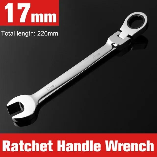 НОВЫЙ набор гаечных ключей с храповым механизмом Flex-Head SAE 1/4''-13/16'' Premium 72-зубчатая шестерня хромированный органайзер инструмент для авторемонта