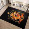 Spain Football Designed floor mat, suitable as a non-slip mat for the living room or bedroom sofa