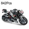 MOC City Technical Super Motorcycle Racing Motorbike Model Building Block DIY Locomotive Brick Toys for Children Boys Gifts