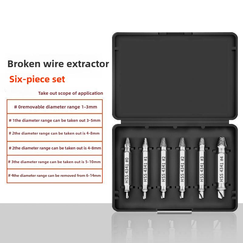 Набор для извлечения поврежденных винтов HSS сверло со сломанным инструментом для извлечения небольшой набор для быстрого извлечения легкий демонтаж электроинструмент