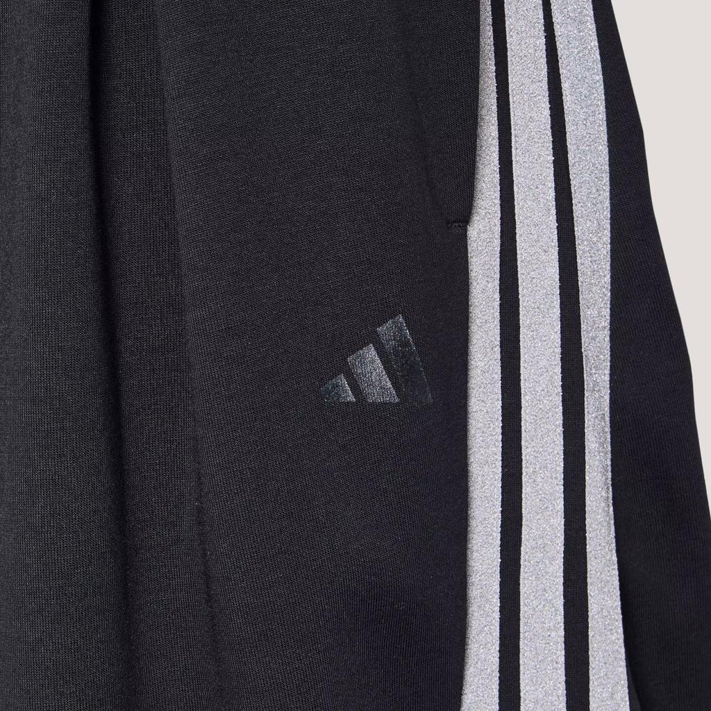 adidas Спортивные брюки с завязками Three Stripe Свободный крой Бананы Скрученный шнурок Повседневные брюки Женские брюки KR7594