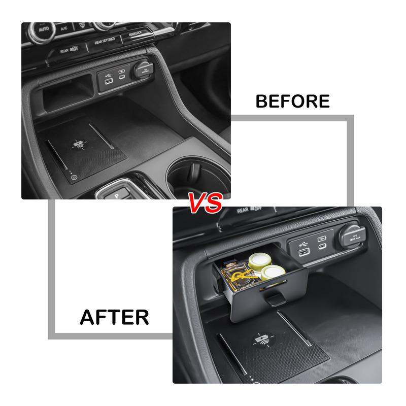 Ящик-органайзер для центральной консоли, лоток для хранения для Honda Pilot 2024 2025 / Passport 2026, органайзер для хранения в средней консоли рычага переключения передач