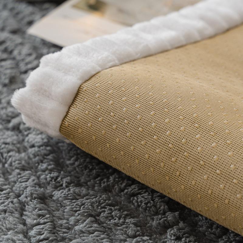 Panda Style Sofa Cover Cloth Thickened Anti Slip Straight Row Sofa Cushion Cover Comfortable Autumn and Winter New Style Simple