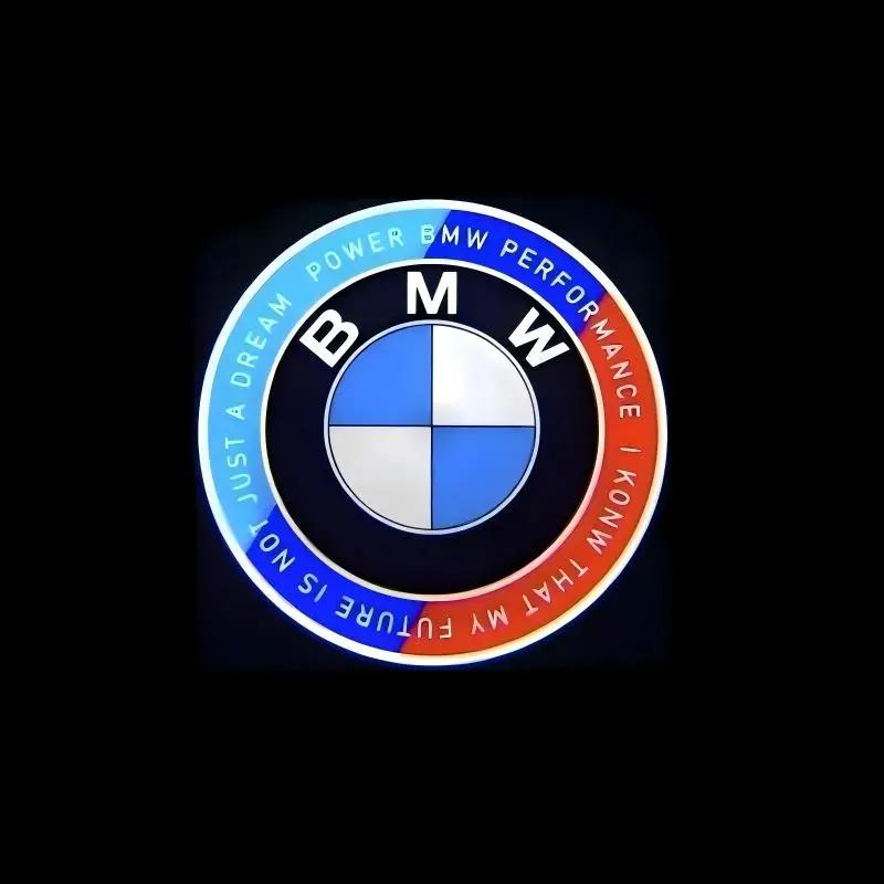 KOLF1 Автомобильная наклейка Горячая Для BMW HD LED Проектор 'Призрачный' на дверь автомобиля Приветственный свет Для BMW 1 2 3 4 Серии i3 G20 G21 G22 F40 F44 2024 2022 20