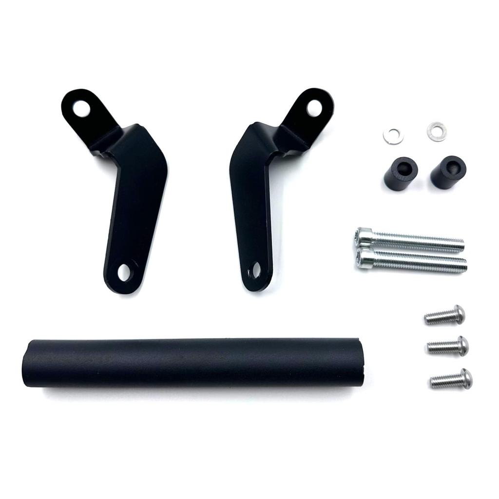 Cupkitty Зажимная планка для мотоцикла Подходит для ZX-25R/SE ZX-4R SE ZX-4RR Держатель Multibar Пепельно-серебристый