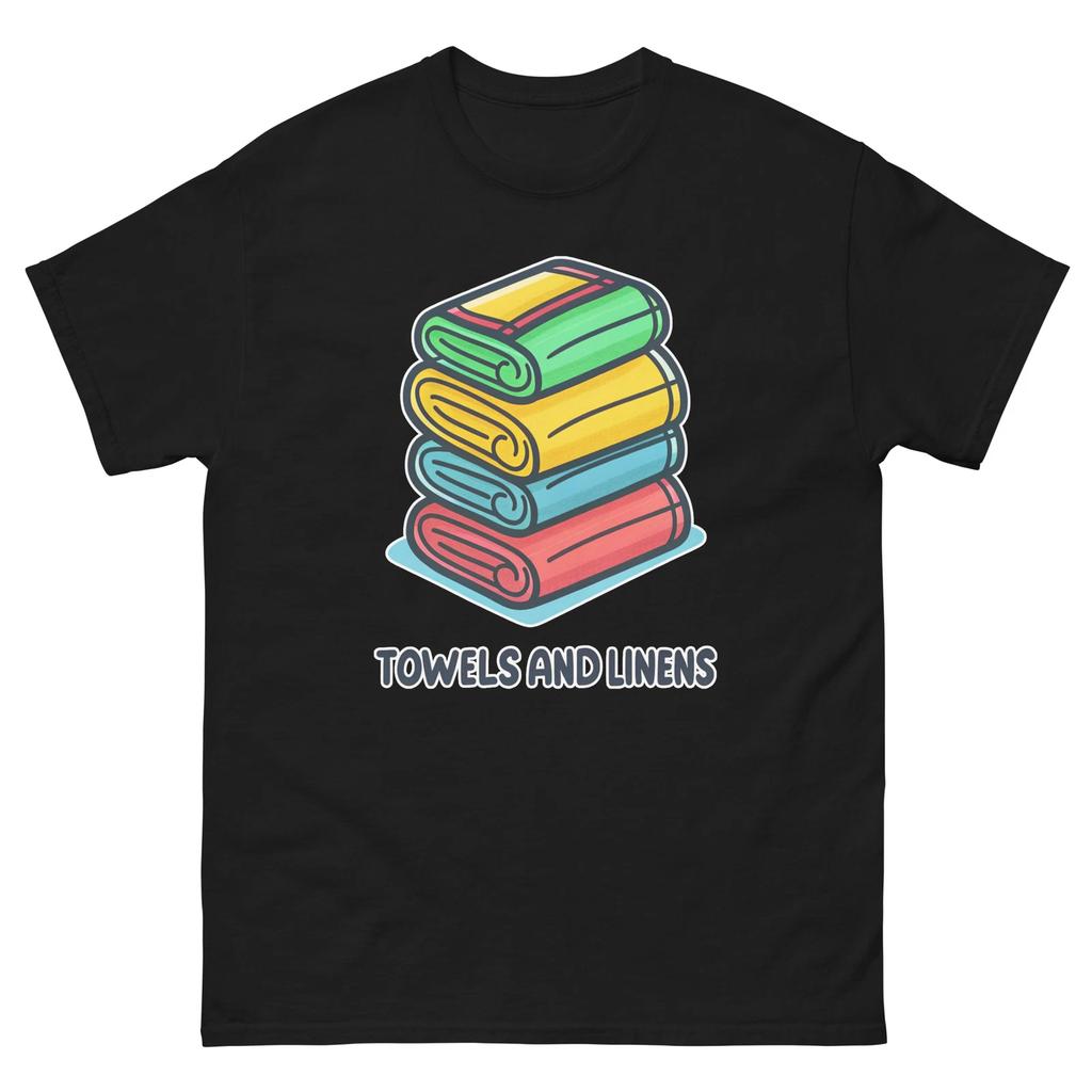 Towels and Linens Hospital Health Medical Safety T-Shirt