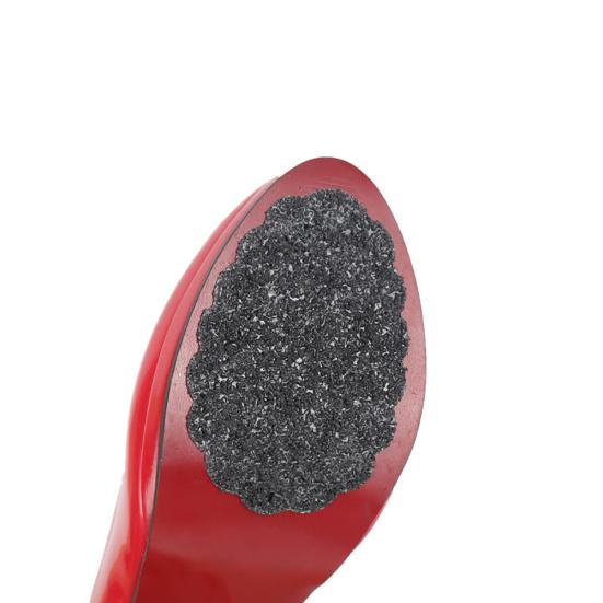 DYS 1 пара нескользящих матовых женских сандалий на высоком каблуке, обувь, защитная наклейка на подошву