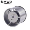DMWD 4 inch Stainless Steel Ventilation Fan Bathroom Exhaust Fan Kitchen Range Hood Air Extractor Toilet Ventilator Remove odor