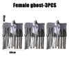 Halloween Hanging Ghost Skeletons Outdoor Decor Glow In the Dark Haunted House Props Scary Party Yard Decoration Supplies