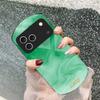 Смычковая тушь синий оттенок Для iPhone 17 16 15 14 Pro 13 Plus 12 mini 11 Pro Max XR X S 7 8 Эллиптический чехол из закаленного стекла для телефона
