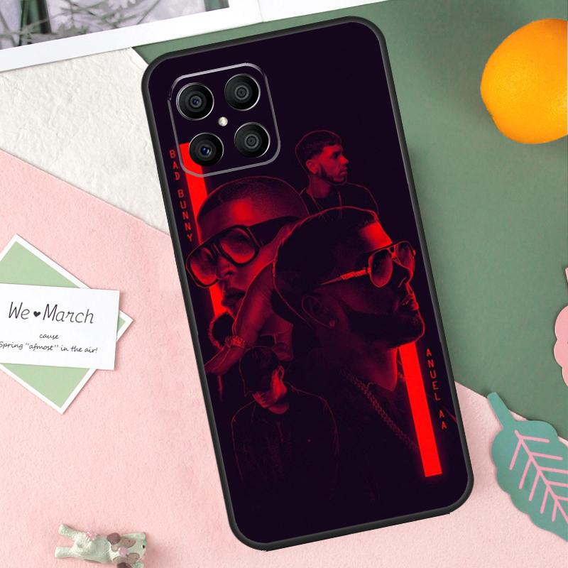 Чехол Anuel AA Real Hasta La Muerte для Honor X8b X9b X9c X9a X8a X8 X9 50 70 90 Lite Honor 200 Lite Magic 7 5 6 Pro