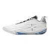 Баскетбольные кроссовки Li Ning Wade с амортизацией, износостойкие, низкие, унисекс, сине-белые, ABAV045-14