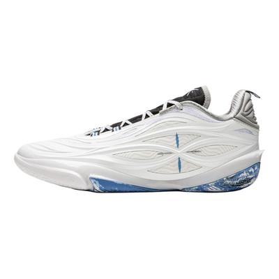 Li Ning Wade Модные Удобные Универсальные Из Полиуретана Износостойкие Амортизирующие Низкие Баскетбольные Кроссовки Мужская Спортивная Обувь Синий Белый ABAV045-14
