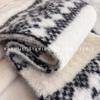 Шарф из вязаной шерсти в стиле Fair Isle, толстый, для мальчиков и девочек, парный, осенний и зимний, для защиты шеи, короткий шарф, подарок для парня
