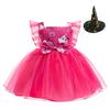 Halloween Baby Girls Dress Printed Dress Witch Role Play Cosplay Costume Masquerade Costume