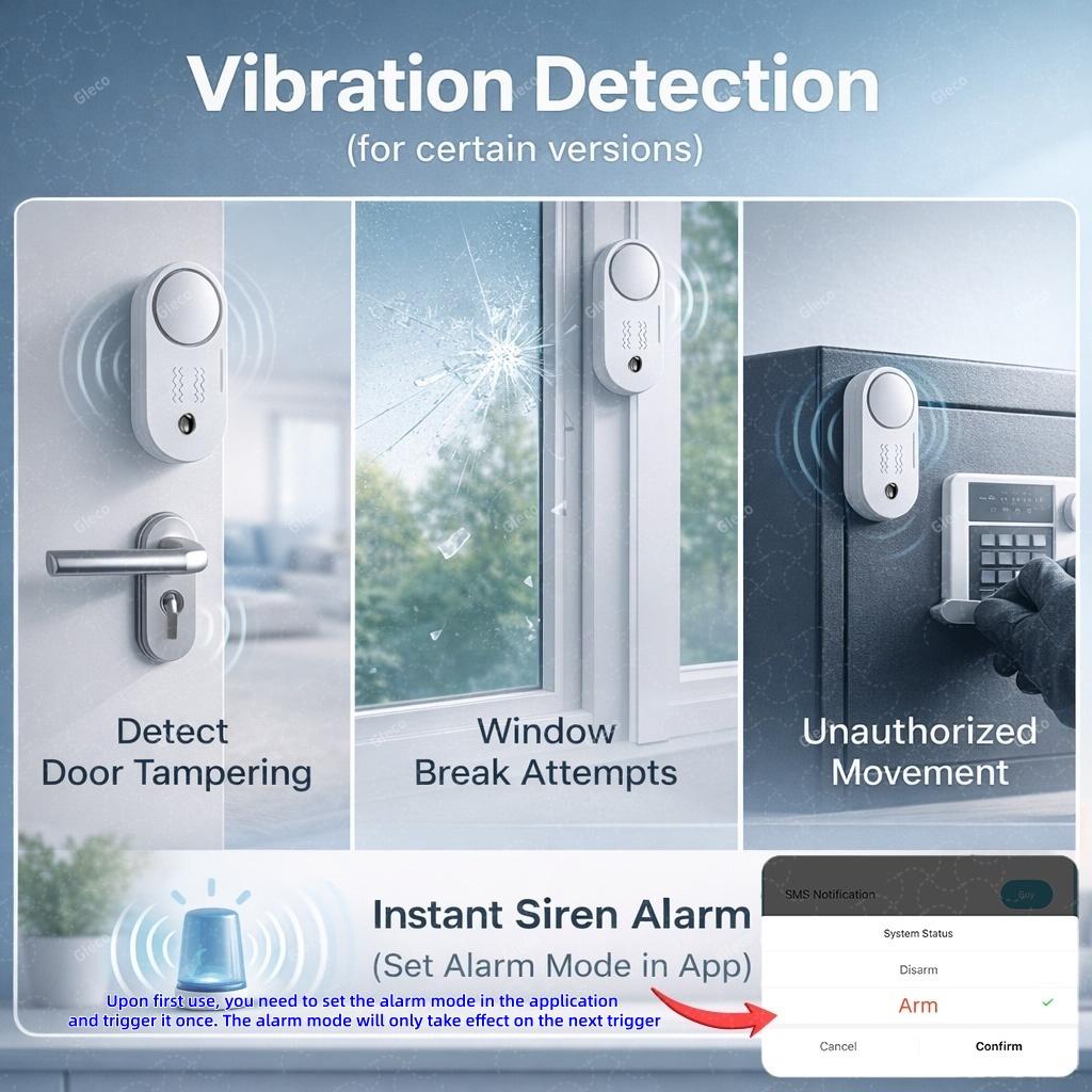 ZigBee Tuya Smart Siren Alarm Optional Vibration Detector 110dB Sound Light Home Linkage Security Alert Support 2MQTT Smart Life