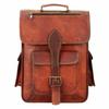 Men's Backpack Genuine Leather Vintage Laptop Rucksack Messenger Bag Satchel NEW