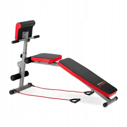 Training Bench + Expander + Modulators Workout Bench Training Bench Exercise for Full Body Workout Press Bench of Home Gym Strength Training Neo-Sport