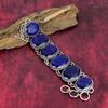Burmese Blue Sapphire Handmade Jewelry, 925 Solid Sterling Silver Bracelet, Gemstone Jewelry, Latest Design Sapphire Bracelet, Gift For Bridal