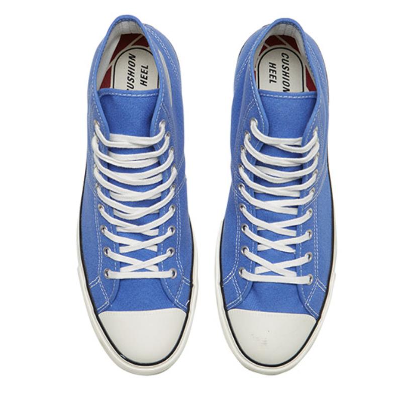 Converse Lucky Star Удобные повседневные эспадрильи-хайтопы унисекс небесно-голубые