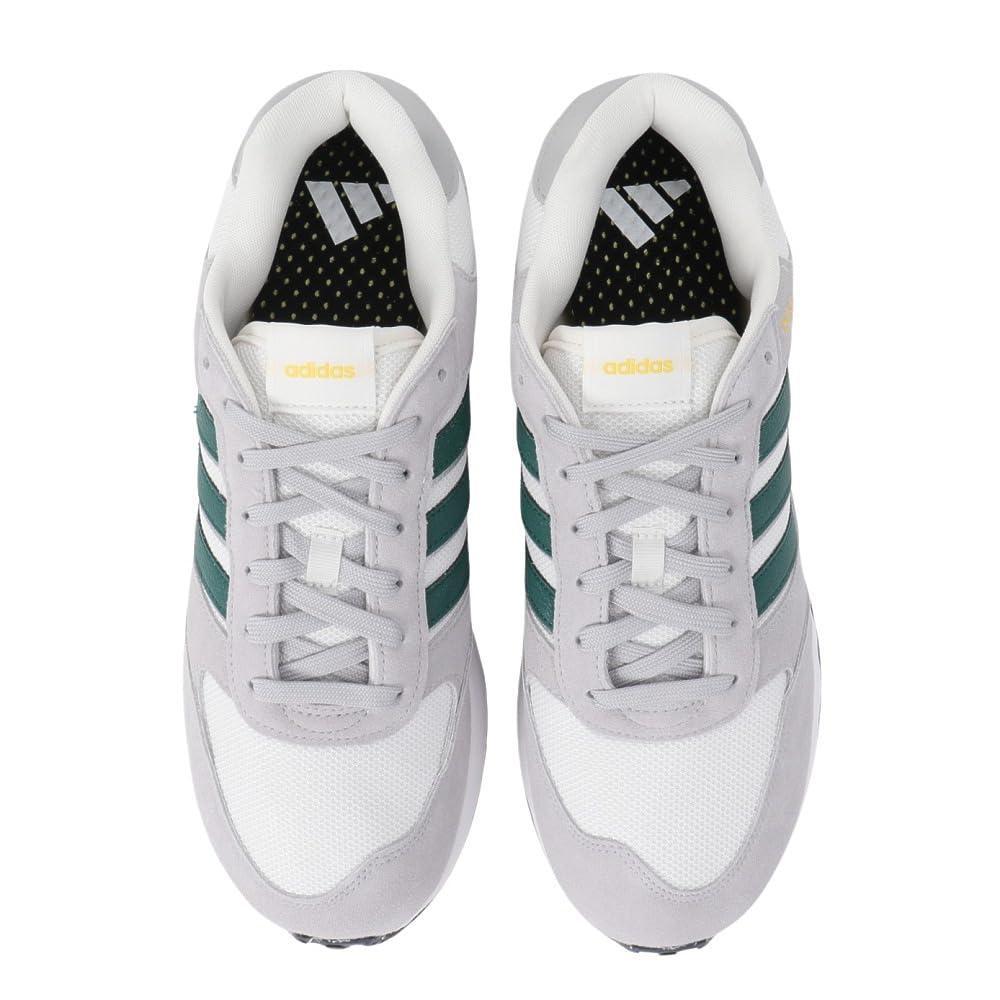 Кроссовки Run 80s NLG92 Серый Белый см [Adidas] Два/Колледж Грин/Коралл (ID1264) 27,0