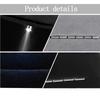 Jewelry Gift Box 6*5*3.8cm Led Light Ring Box Ring Box Holder Material: Velvet For Wedding Ceremony Proposal Gift For Couples