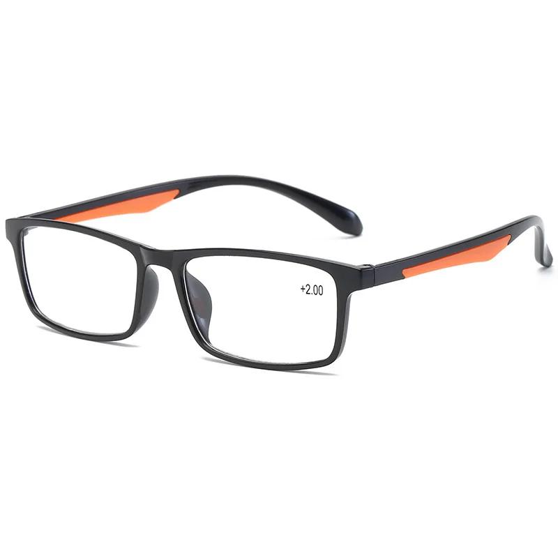 TR90 Ultra-Light Reading Glasses for Women Men HD Lens Presbyopia Eyewear Diopter +1.0 to 4.0 Clear Frame