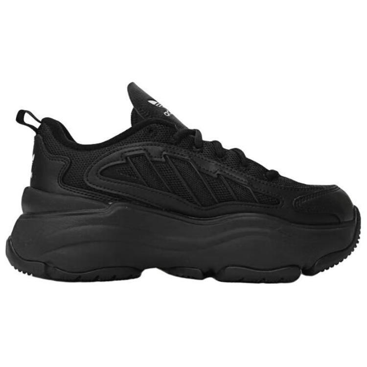 adidas Женские Ozgaia 'Triple Black' (женские размеры) Массивные кроссовки Core Black / Core Black / Core Black JQ4110