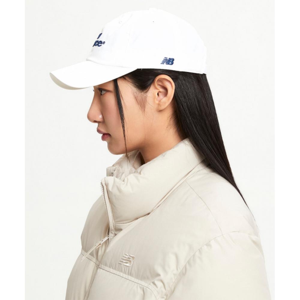 New Balance Nbgdfsw102 Бейсболка из нейлона с графическим рисунком, белая