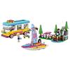 LEGO Friends Camper и Boat Camper и 41681 Toy Doll Doll Boat Vehicle Vehicle Девочки от 7 лет и старше (Лесная лодка)