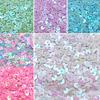 Nail Craft Loose Sequins Party Shrem Filler Material Paster Wedding Decoration Handcraft DIY Glittering Sewing Filler Multicolor Jewelry Making  Beads