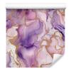 Ink wallpaper violet, purple and powder pink 50x1000