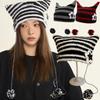 Harajuku Slouchy Knitted Beanies Star Warm Cap Cute Woolen Hat Apparel Accessories