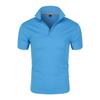 Short Sleeve T-shirt Polo Shirt Solid Color Sports Quick Drying Summer Polo Shirts Men's Clothing