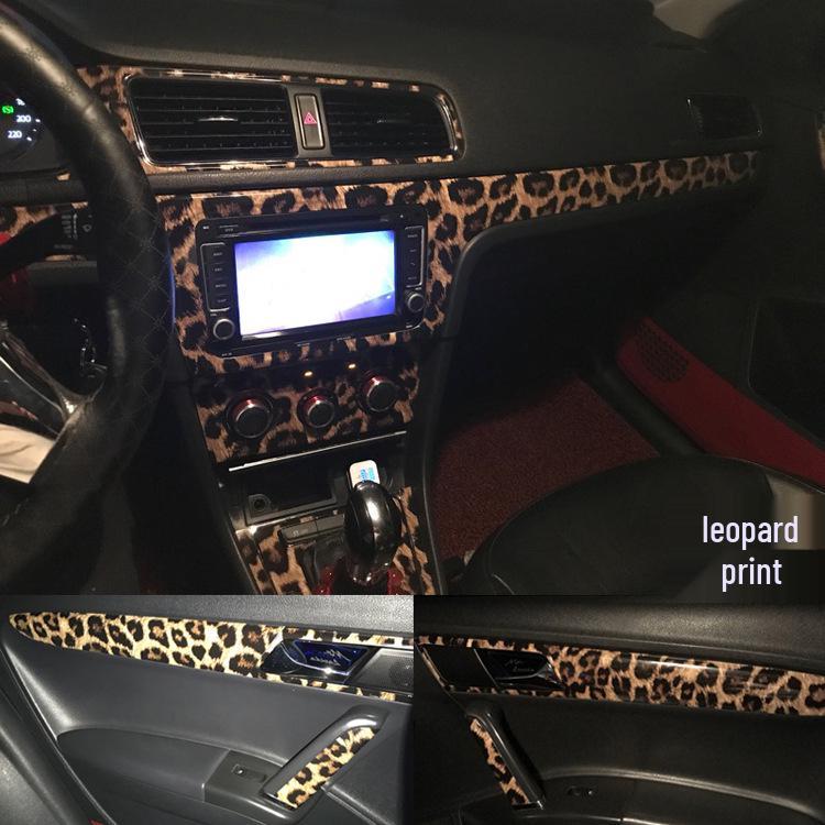 13-17 New Lavida Interior Film: Dashboard and Door Panel Decal Stickers