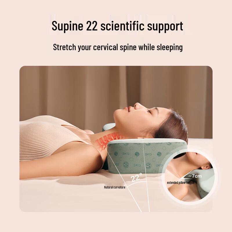 SKG P1 Smart Neck Pillow for Shoulder and Cervical Support